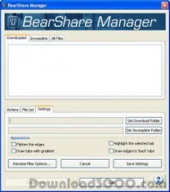 BearShare Manager screenshot